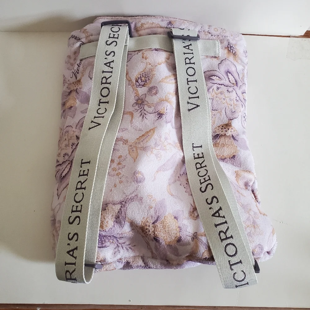 Victoria's Secret 2-in-1 Floral Towel Backpack